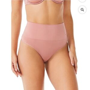💜Sofia Vergara Intimates Women’s Pink Seamless Thong Underwear Size:XXXL
